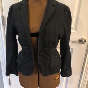Marc by Marc Jacobs cotton black blazer, sz 4